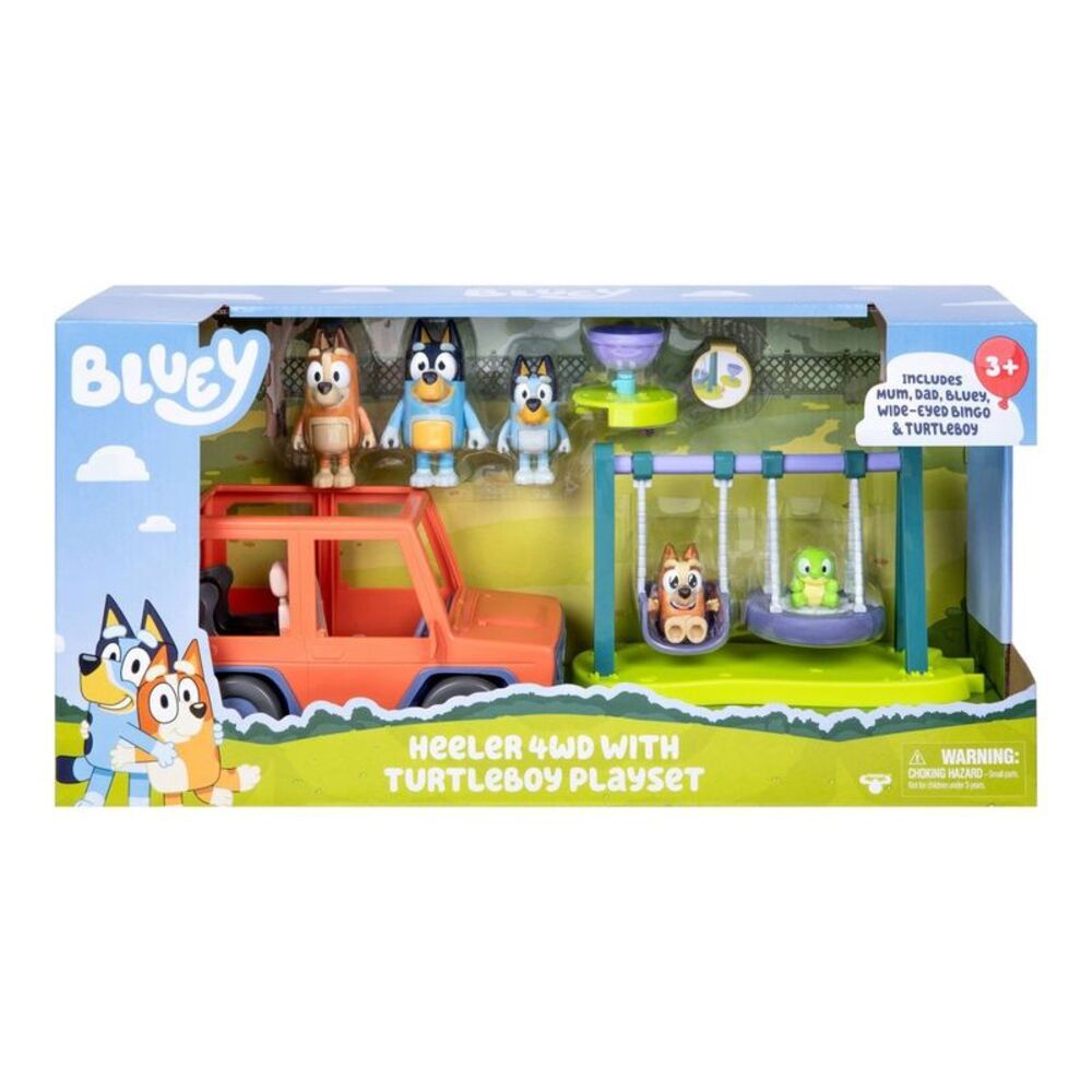 Bluey -  Turtleboy Bundle Doll Playset Blue